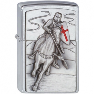 Zippo Crusader Attack Emblem